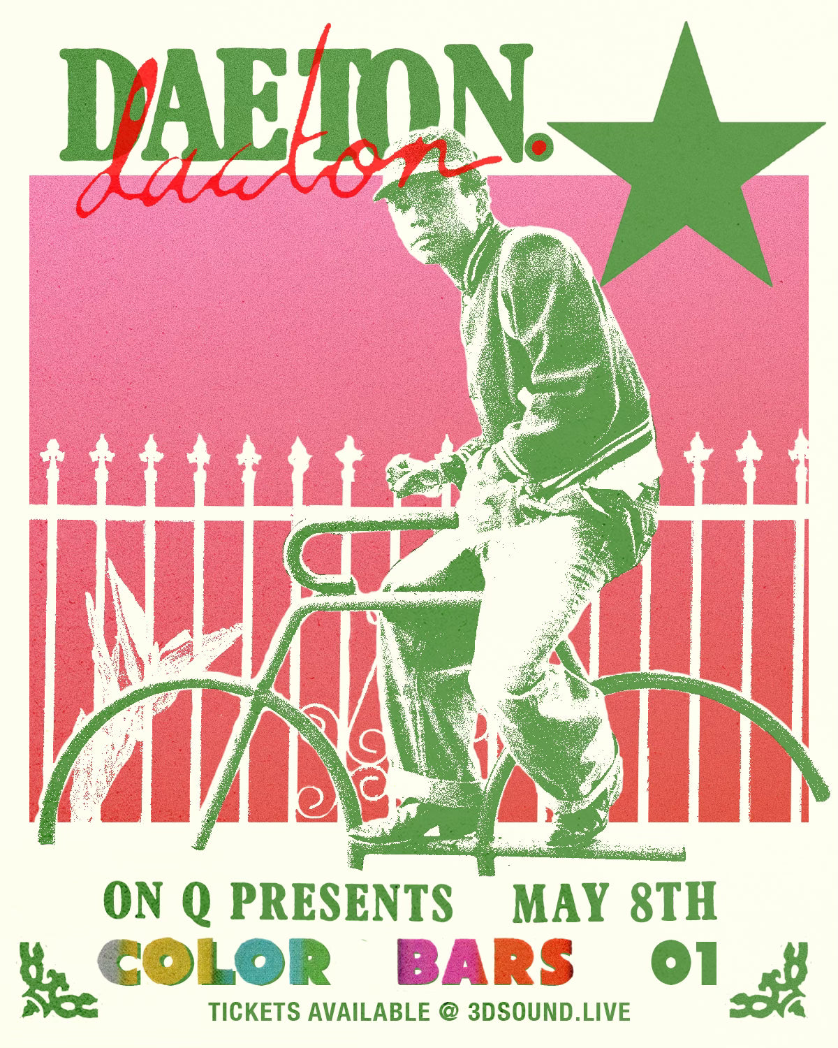 ON Q presents: COLOR BARS 01 w/ daeton. [May 8th]